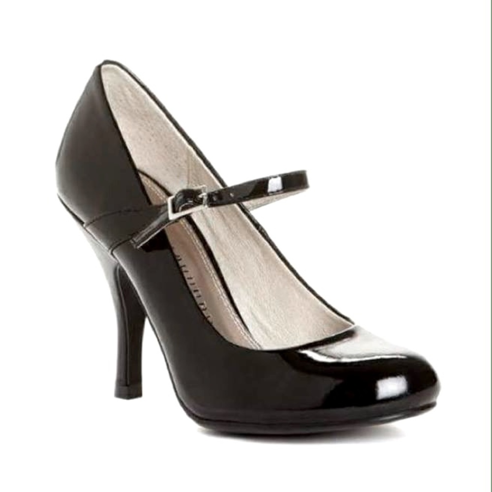 Chinese Laundry Next To Me Black Patent Heels 8 M